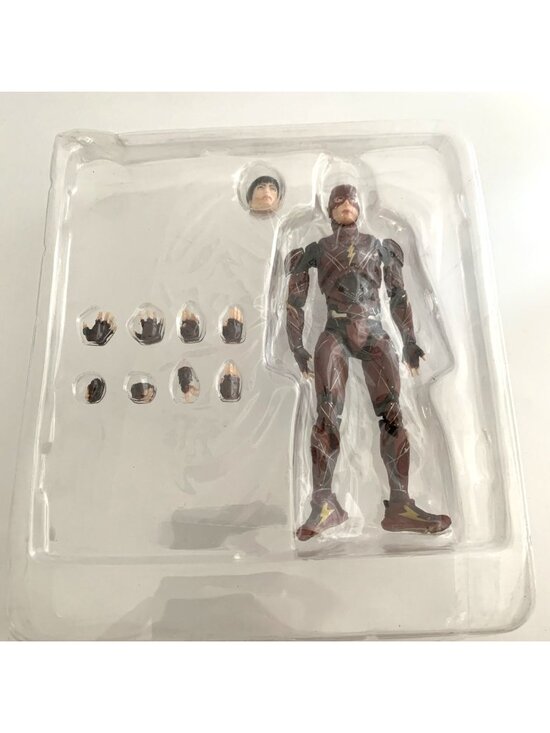 Unbranded Other - Flash Justice League 6” Figure Ezra Miller MAFEX Style Complete No Box